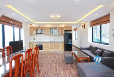 Spacious and bright 02 bedrooms apartment for rent in To Ngoc Van street, Tay Ho, Ha Noi